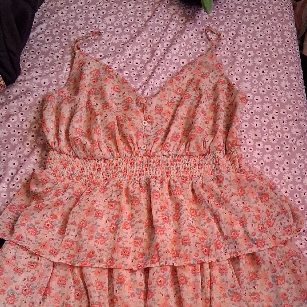 Floral Sleeveless Dress
